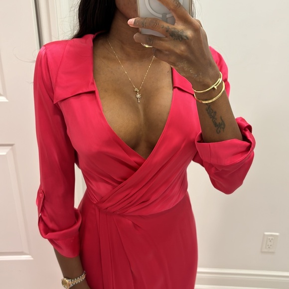 Alice + Olivia Watermelon Dress Sz 8 [Altered to Size 2]🍉 (Read Description) - Picture 5 of 11